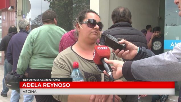 C20 Noticias | Refuerzo Alimentario – Adela Reynoso
