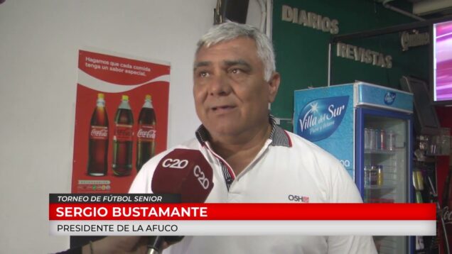 C20 Noticias |  Torneo de Fútbol Senior – Sergio Bustamante