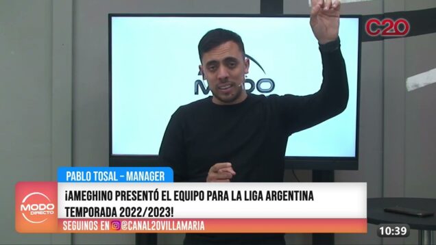 Modo Directo | Ameghino | Pablo Tosal – Manager