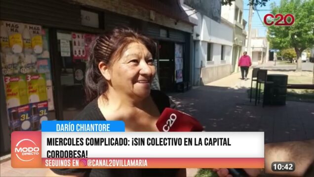 Modo Directo | Córdoba Capital – Darío Chiantore