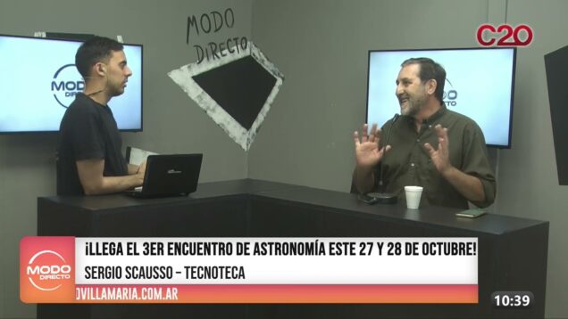Modo Directo | Encuentro de Astronomía – Sergio Scauso
