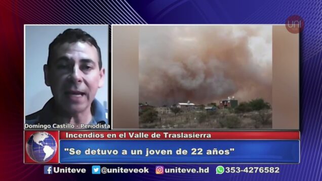 UNITEVE | Incendios en el Valle de Traslasierras
