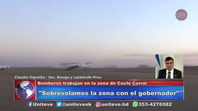 UNITEVE | Se controló el fuego en Cuchi Corral