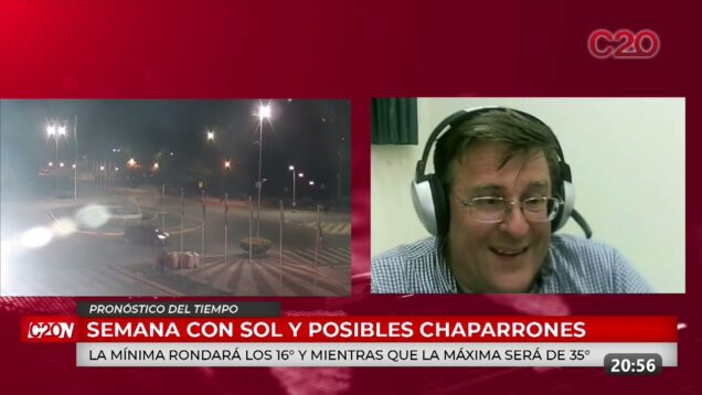 C20 Noticias | Hernan Allasia – Pronostico Del Tiempo