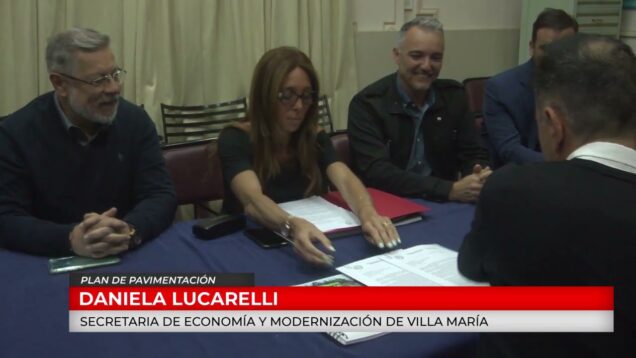C20 Noticias | Plan de Pavimentación – Daniela Lucarelli