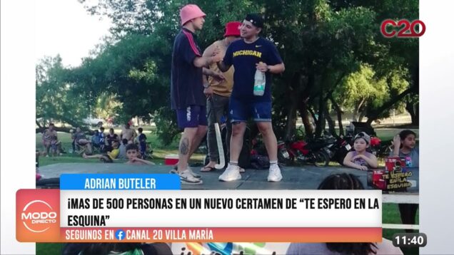 Modo Directo | Certamen “Te espero en la esquina” – Adrian Buteler