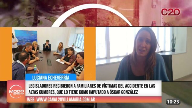 Modo Directo | Familiares de Víctimas del Accidente de las Altas Cumbres – Luciana Echeverría