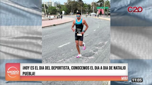 Modo Directo | ¡Hoy es el dia del deportista, conocemos el dia a dia de Natalio Puebla!