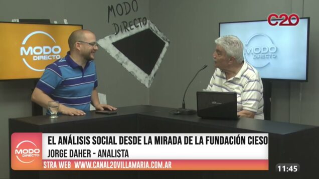 Modo Directo | La mirada de la Fundación Cieso – Jorge Daher