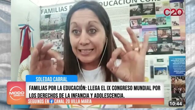 Modo Directo | Llega El Ix Congreso Mundial Por Los Derechos De La Infancia Y Adolescencia