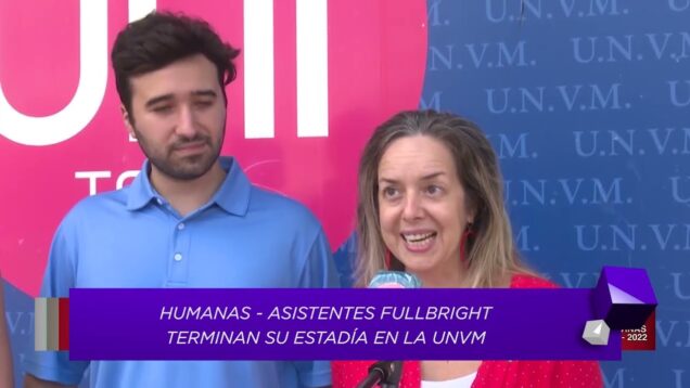 UNITEVE | Asistentes fullbrigth terminan su estadía en la UNVM