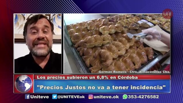 UNITEVE | Los precios subieron un 6,8% en Córdoba
