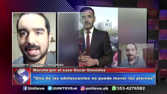 UNITEVE | Marcha por el caso Oscar González – Alejandra Bengoa