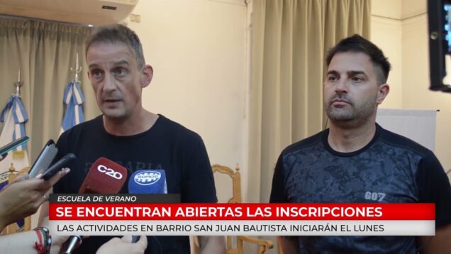 C20 Noticias | Escuela de Verano – Lucas Ateca y Nicolás García