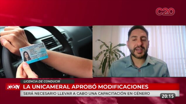C20 Noticias | Licencia de Conducir – Matías Chamorro