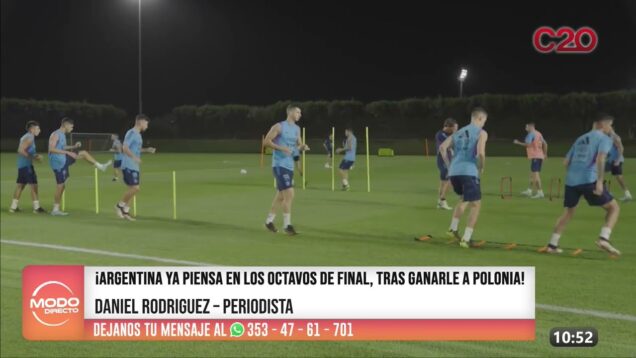 Modo Directo | Argentina en Octavos – Daniel Rodriguez