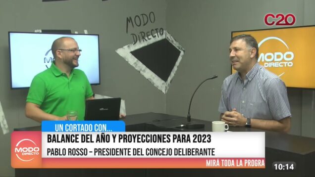 Modo Directo | Balance del Año – Pablo Rosso