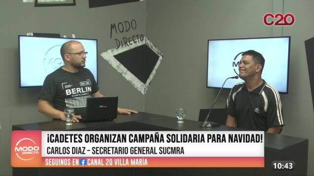 Modo Directo | Campaña Solidaria – Carlos Díaz