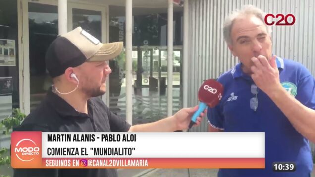 C20 Noticias | Comienza el Mundialito – Pablo Aloi