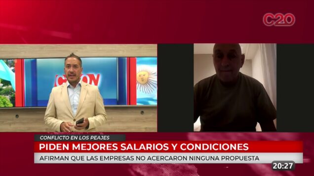C20 Noticias | Conflicto en los Peajes – Daniel Rabozzi