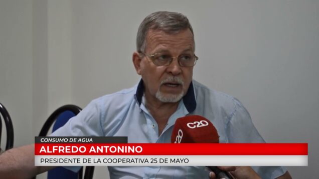 C20 Noticias | Consumo de Agua – Alfredo Antonino