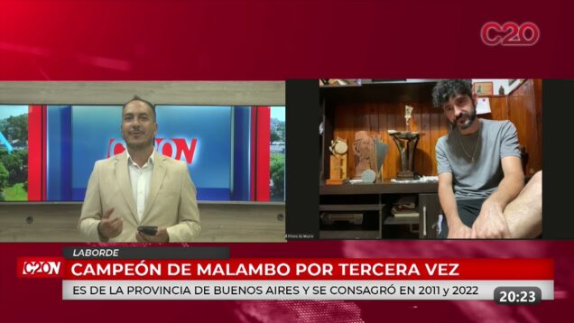 C20 Noticias | Laborde | Festival del Malambo – Mauro Dellac