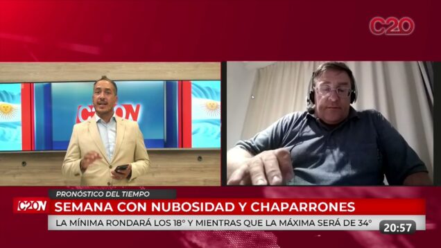 C20 Noticias | Pronóstico del Tiempo – Hernán Allasia