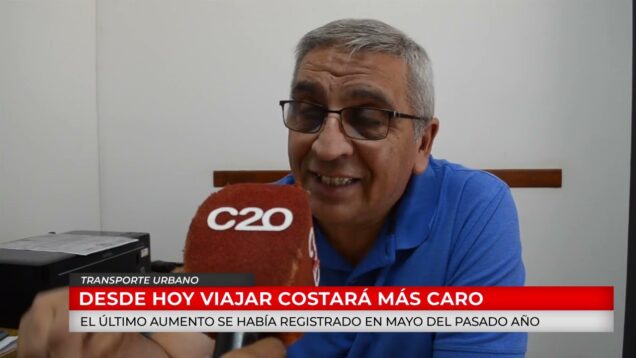 C20 Noticias | Tansporte Urbano – José Fernández