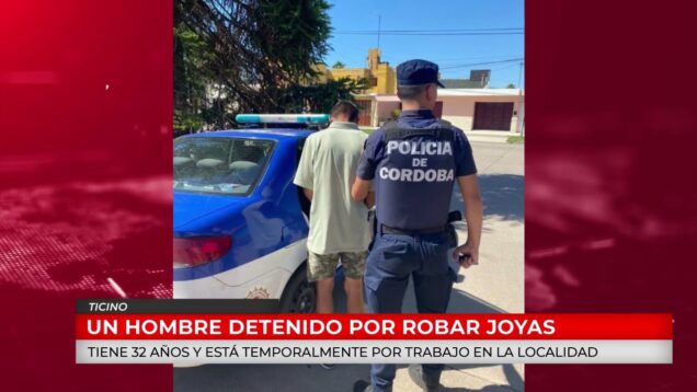 C20 Noticias | Ticino – Detenido por robar joyas