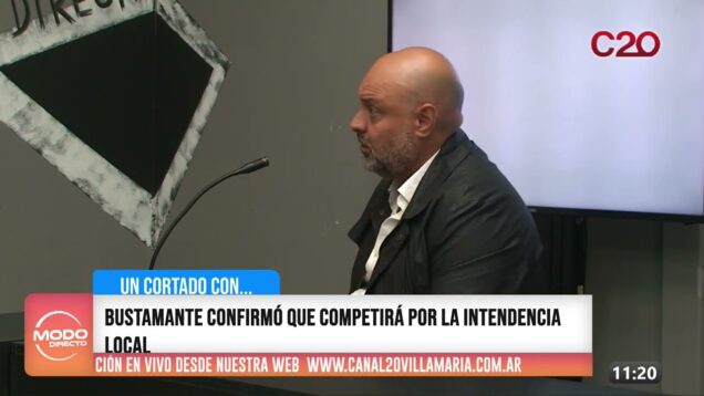 Modo Directo | Dirigente UCR – Gustavo Bustamante