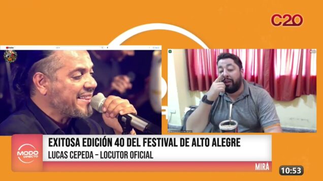 Modo Directo | Festival de Alto Alegre – Lucas Cepeda
