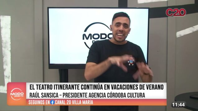 Modo Directo | Teatro Itinerante – Raúl Sansica