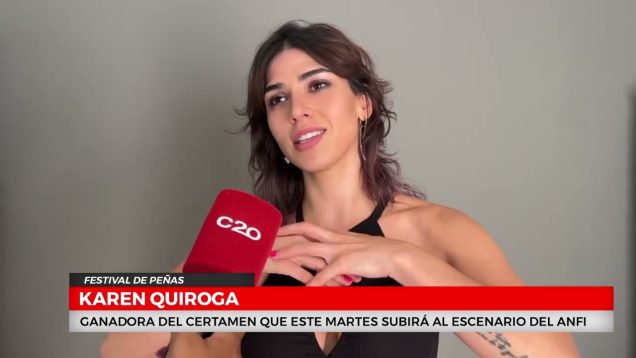 C20 Noticia | Festival de Peñas – Karen Quiroga