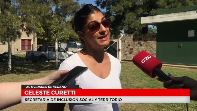 C20 Noticias | Activodades de Verano – Celeste Curetti