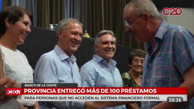 C20 Noticias | Banco de la gente – Eduardo Accastello