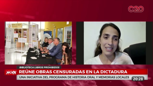 C20 Noticias |  Biblioteca Libros Prohibidos – Virginia Reyneri