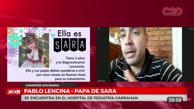 C20 Noticias | Campaña Solidaria – Pablo Lencina
