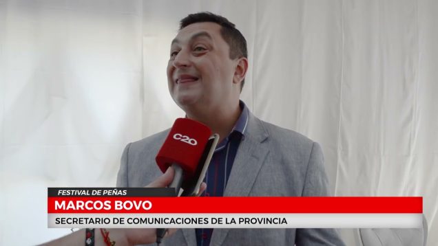 C20 Noticias | Festival de Peñas – Marcos Bovo