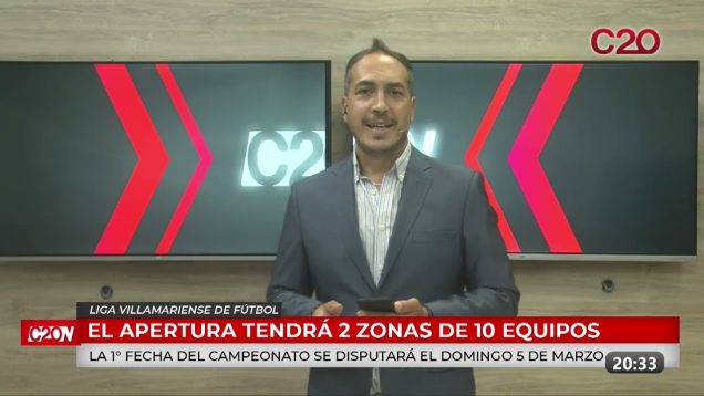 C20 Noticias | Liga Villamaiense de Fútbol – Diego Conrero