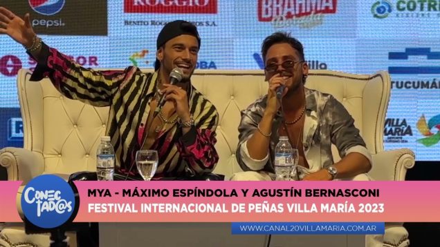 Conectadas | Festival de Peñas – MYA / Máximo Espíndola y Agustín Bernasconi