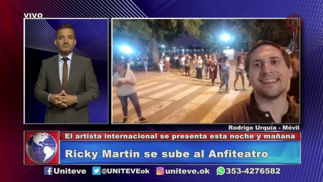 UNITEVE | Ricky Martin en el Anfiteatro