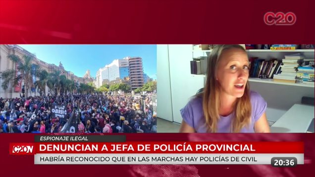 C20 Noticias | Espionaje Ilegal – Luciana Echevarría