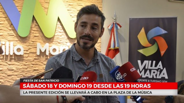 C20 Noticias | Fiesta de San Patricio – Sebastián Panero