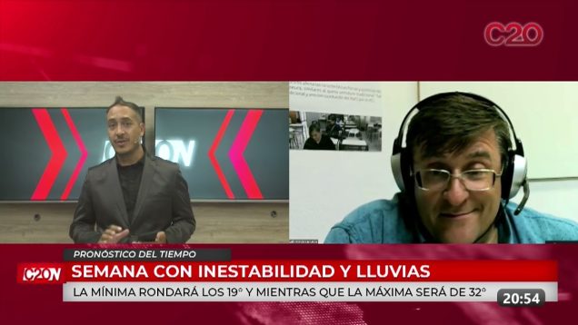 C20 Noticias | Pronóstico del tiempo – Hernán Allasia