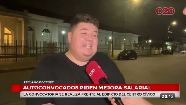 C20 Noticias | Reclamo Docente – Matías Doffo