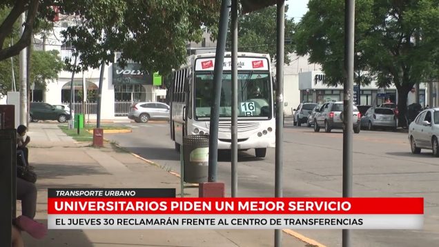 C20 Noticias | Transporte Urbano – Candela Bastonero