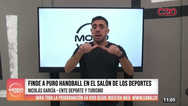 Modo Directo | Ente Deporte y Turismo – Nicolás García