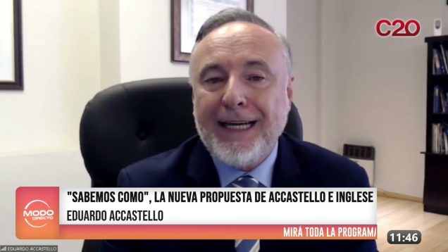 Modo Directo | Política – Eduardo Accastello
