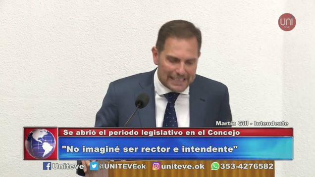 UNITEVE | Apertura de sesiones en el Concejo Deliberante