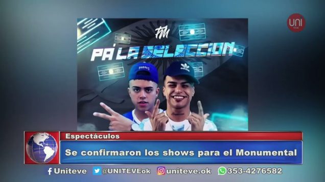 UNITEVE | Columna de espectáculos – Rodrigo Urquía
